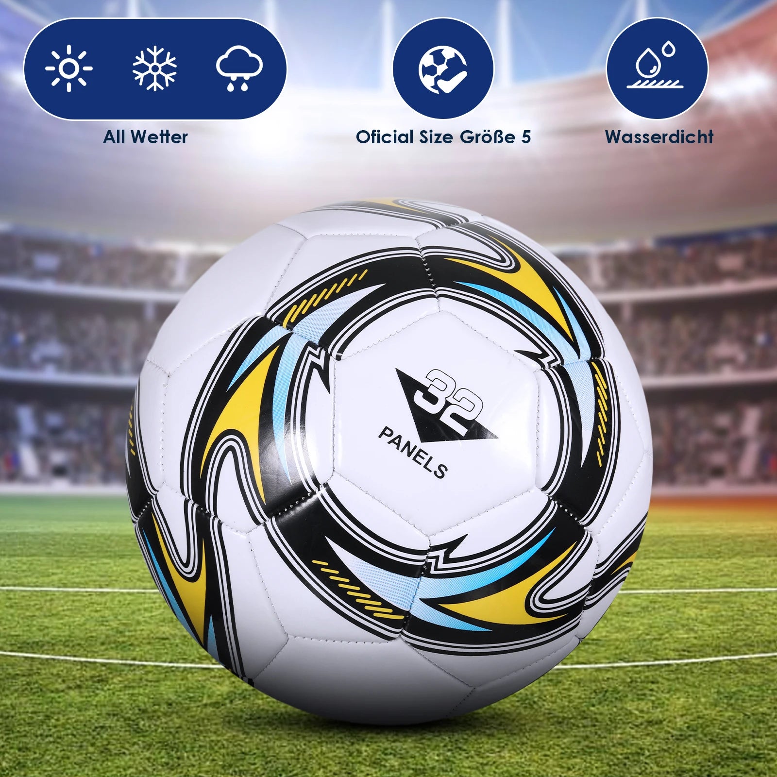 World Football Soccer Balls Official Size5