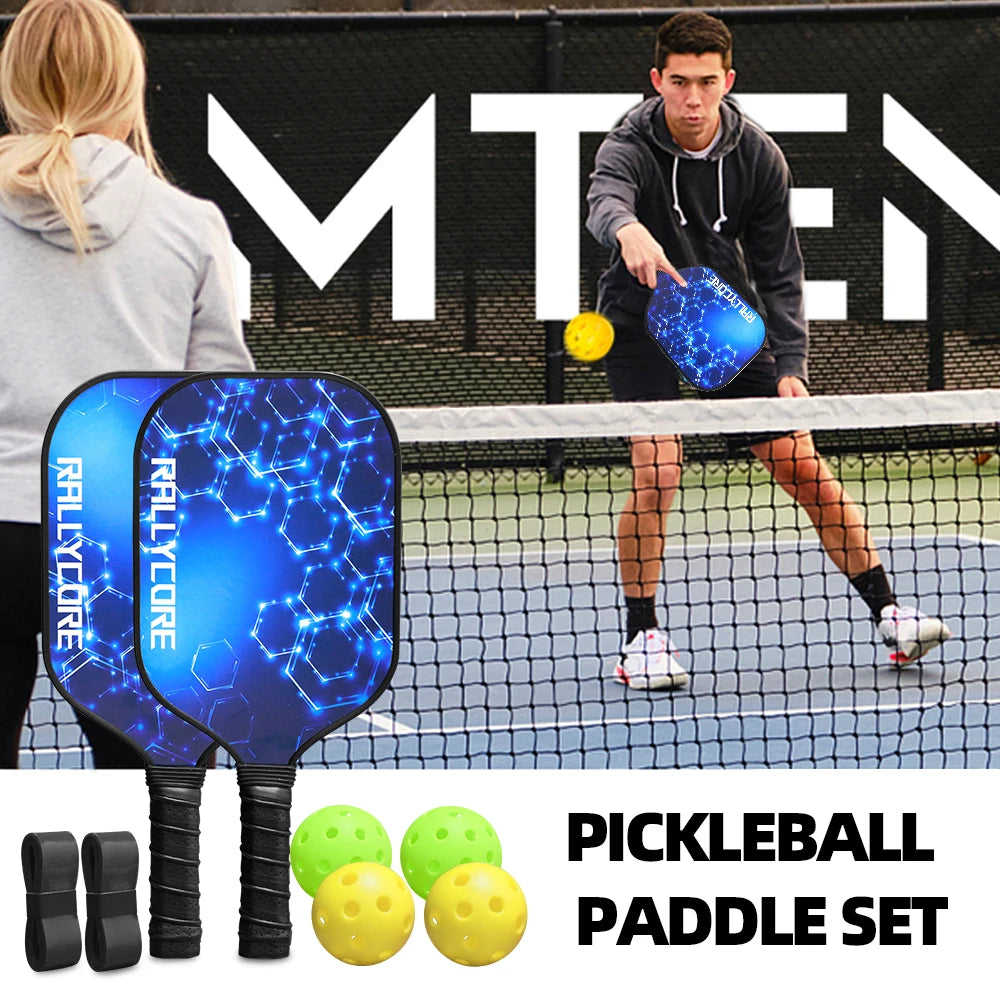 2-Player Pickleball Set  | 4 Balls | Portable Carry Bag