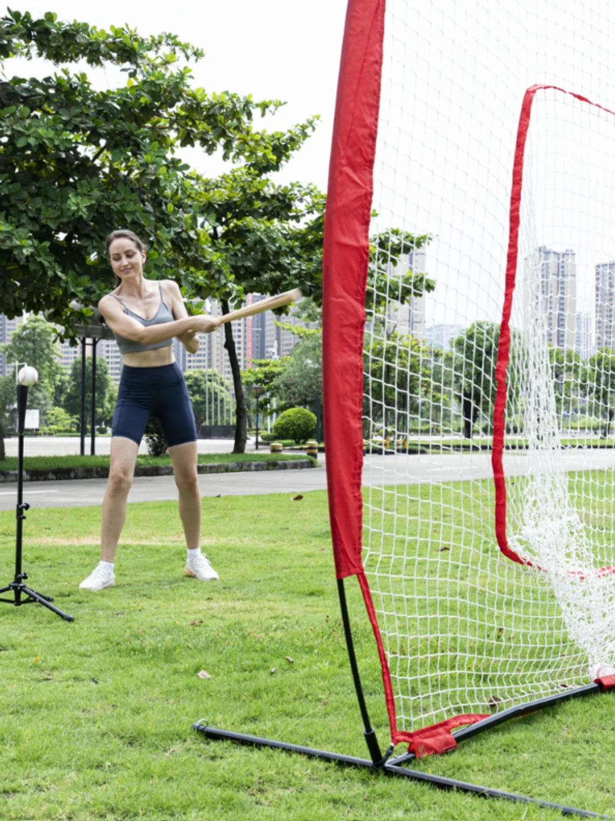 Baseball Training Net Practice Batting Net Softball Flat Net Pitcher
