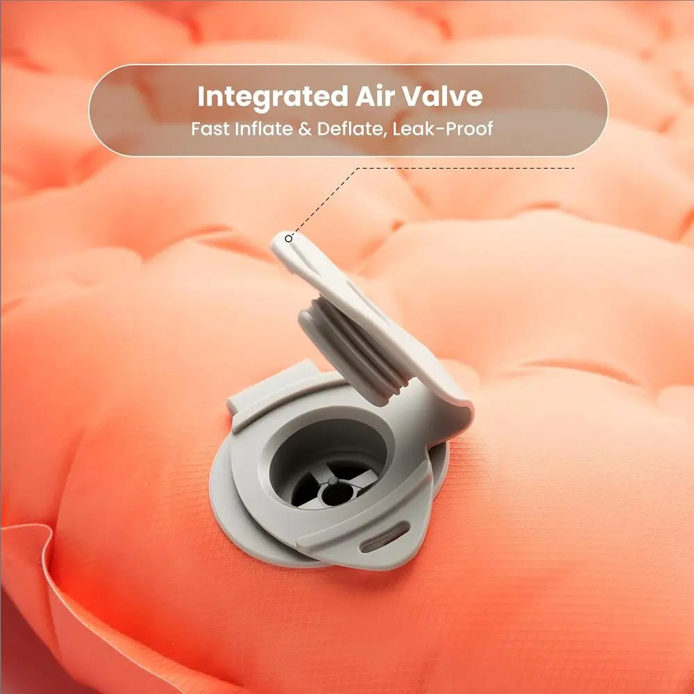 4-Season Lightweight Camping Mattress, ASR-Value 7.5, Durable Waterproof Nylon