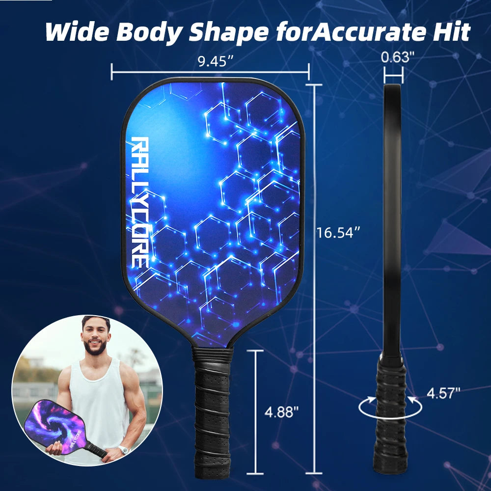 2-Player Pickleball Set  | 4 Balls | Portable Carry Bag