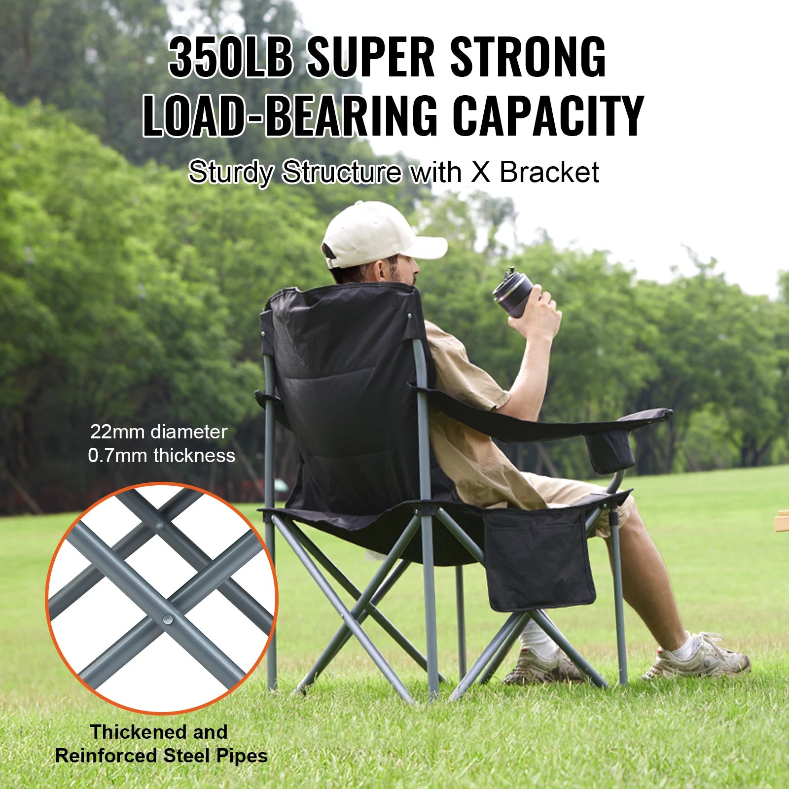 Camping Folding Chair for Adults