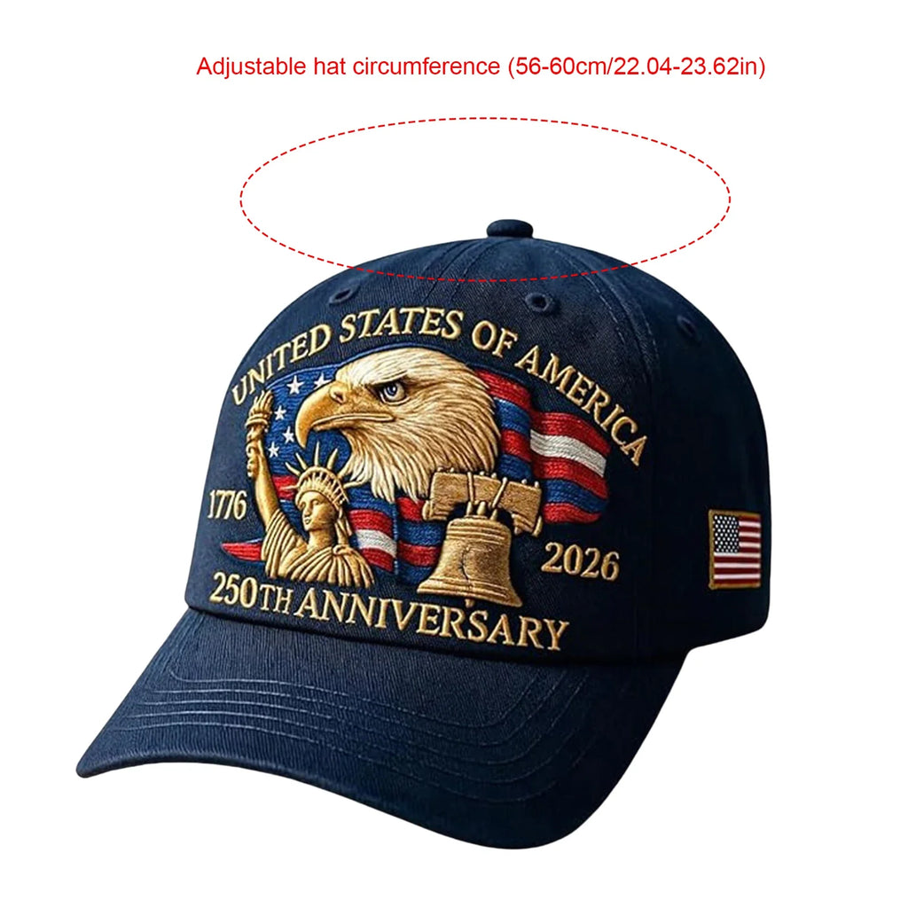 US 250th Anniversary Hat United States Eagle