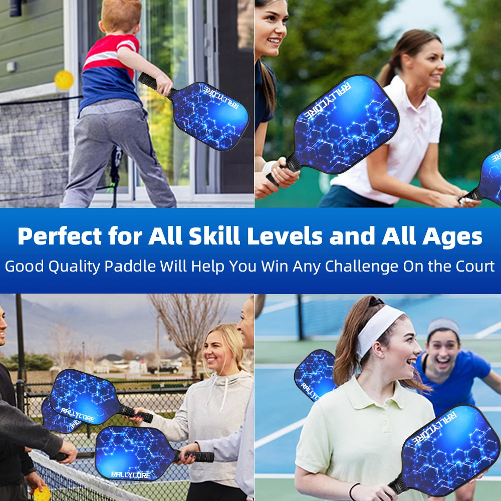 2-Player Pickleball Set  | 4 Balls | Portable Carry Bag