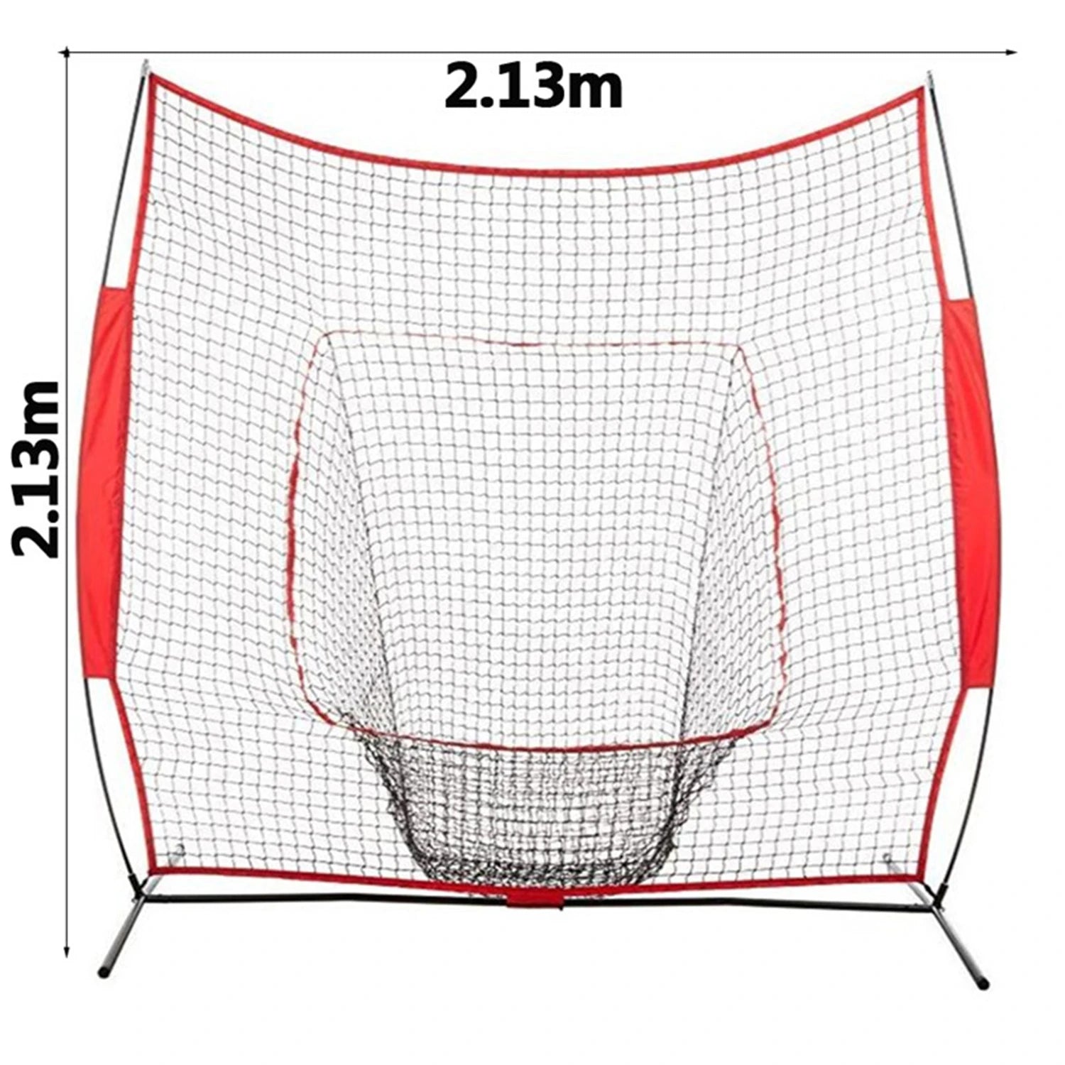 Baseball Training Net Practice Batting Net Softball Flat Net Pitcher