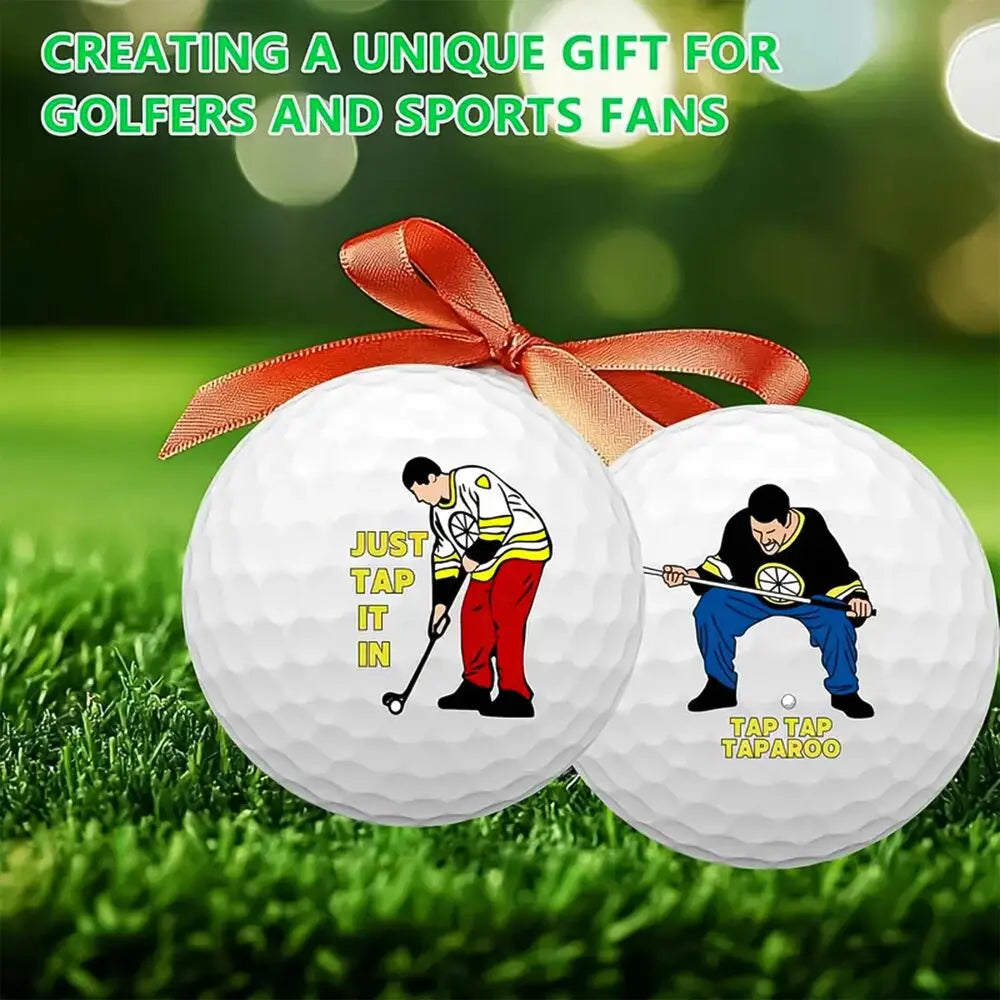 4 Counts Funny Golf Balls Funny Golf Balls Gift Set
