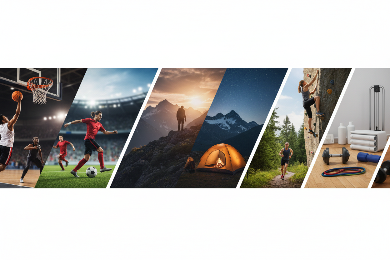 Sports and Outdoors Background - No Text